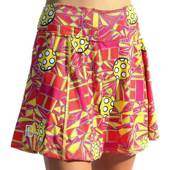 Picketball Bella Aline Skort Angle Shot 1 New - Picture 1 of 7